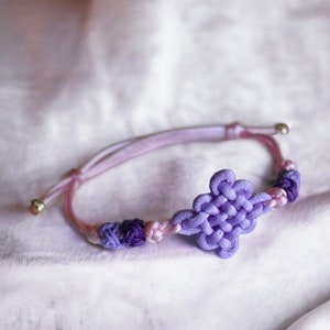 A Unique bracelet made with traditional Korean knotting-beautiful and stunning design — Luck, Protection and Success