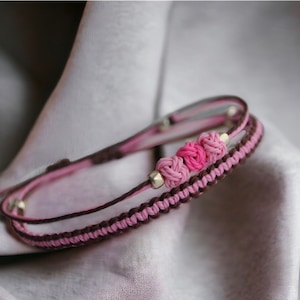 Korean knot bracelet , hand braided bracelet, gift for you, your friends, family