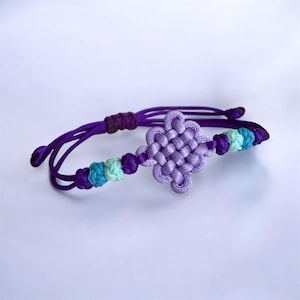 A Unique bracelet made with traditional Korean knotting-beautiful and stunning design — Luck, Protection and Success