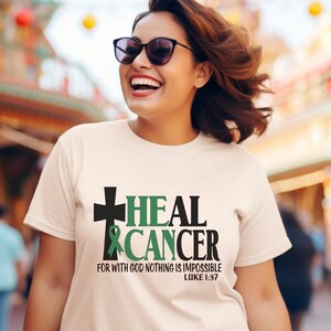 Winged green ribbon liver cancer awareness' Women's T-Shirt