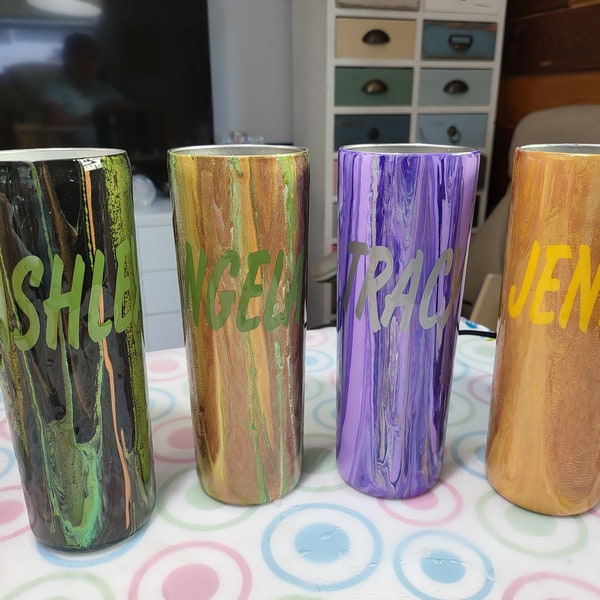 Dirty Pour Tumbler Etsy