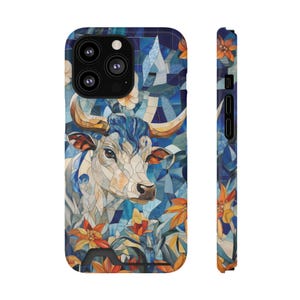 Custodia per telefono con porta carte a forma di mucca in campo, custodia per telefono con animali da fattoria, regalo per amanti della natura, portafoglio per telefono con mucca, porta carte country chic