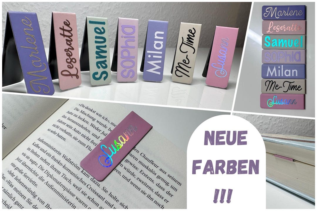 Bookmark Personalized Etsy UK