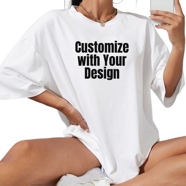 Drop Shoulder T Shirt - Etsy