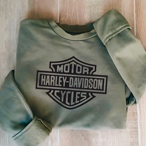 Harley Crewneck Etsy