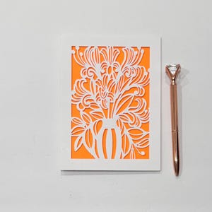 Kaart kamperfoeliebloem, geboortemaand juni bloem, kamperfoelie bloemen trouwkaart, bloemen verjaardag, zomer kaart kamperfoelie bloemen