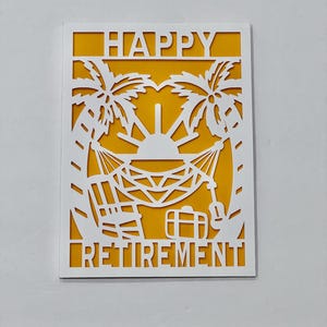 Biglietto di auguri per la pensione felice, congratulazioni per la tua carta di pensionamento, auguri per la tua carta di pensionamento