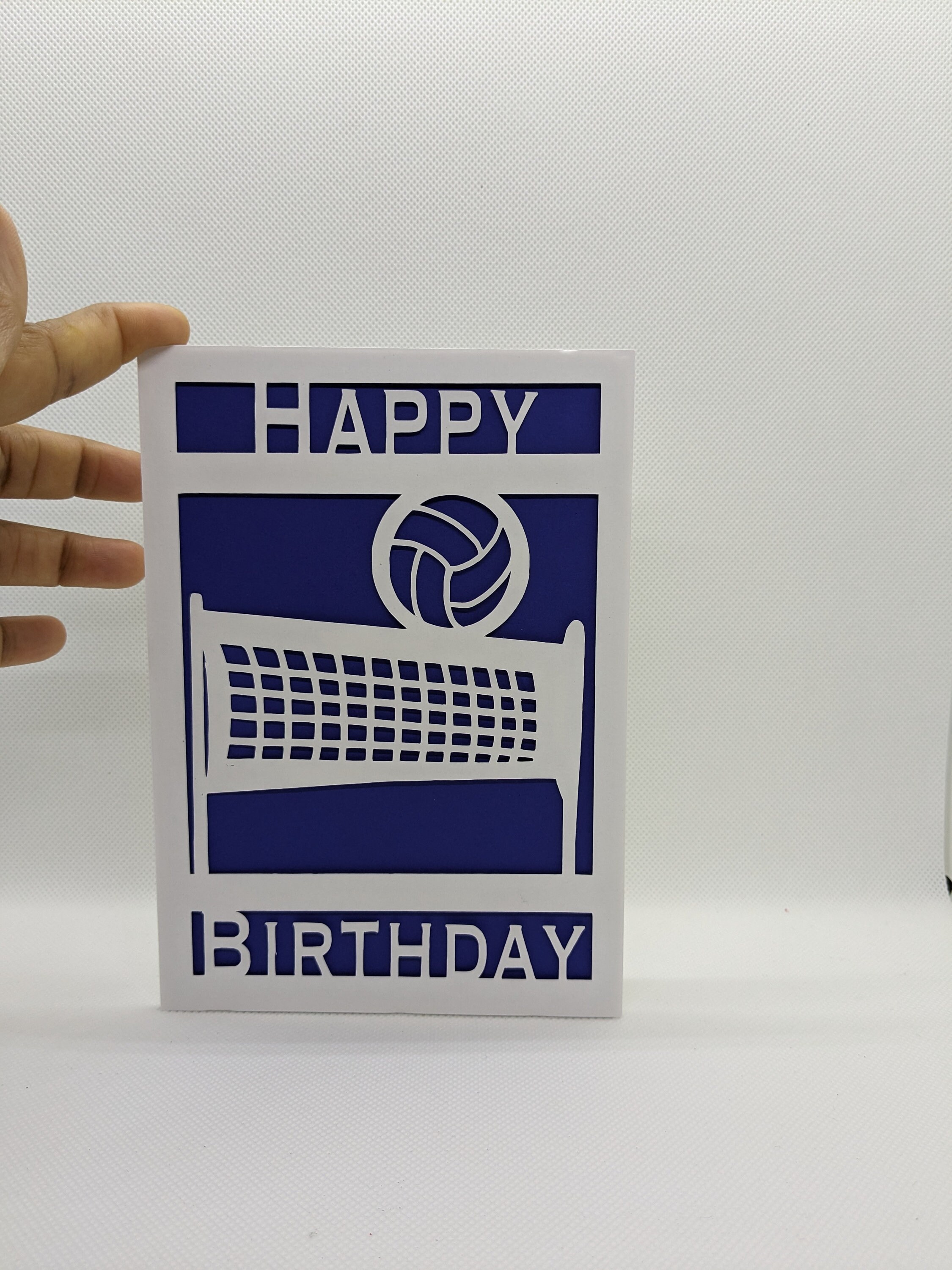 Volleyball Birthday Card for Daughter, Volleyball Birthday Card for