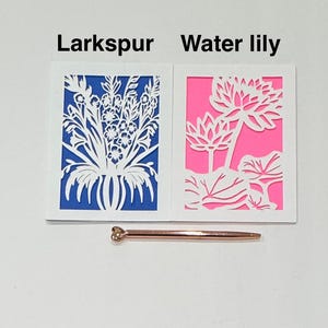 Rittersporn Blumen Geburtstagskarte, Rittersporn Geburtsmonat Blume, Rittersporn Blumenkarte, Rittersporn Blumen Juli Geburtsmonat Blume
