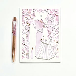 Carte de mariage, carte d'anniversaire de mariage, carte de douche nuptiale pour soeur, carte de fiançailles pour lui, carte de mariage de félicitations, carte de mariage