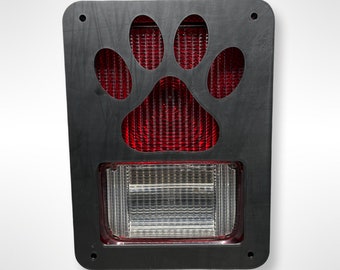 Jeep Wrangler JK/JKU Rear Tail Light Covers (07-18) Custom Jeep Parts