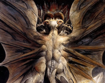 The Great Red Dragon William Blake Canvas Print Etsy Il 340x270.4620719286 Cx0k