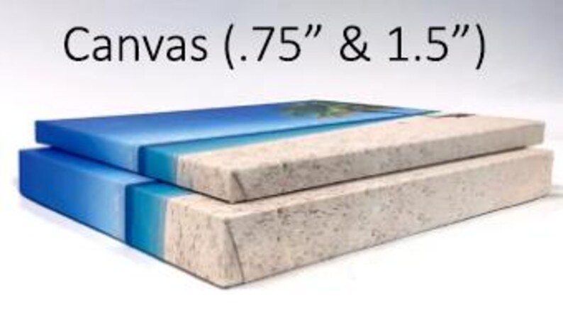 a pair of blue and white boxes sitting on top of each other