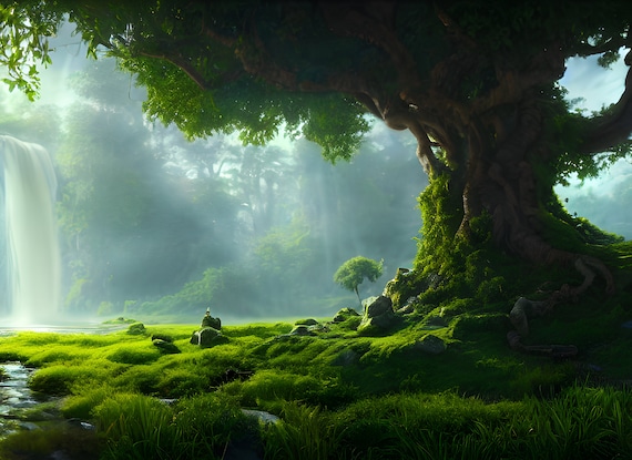 The Tree of the Knowledge of Good and Evil - Etsy