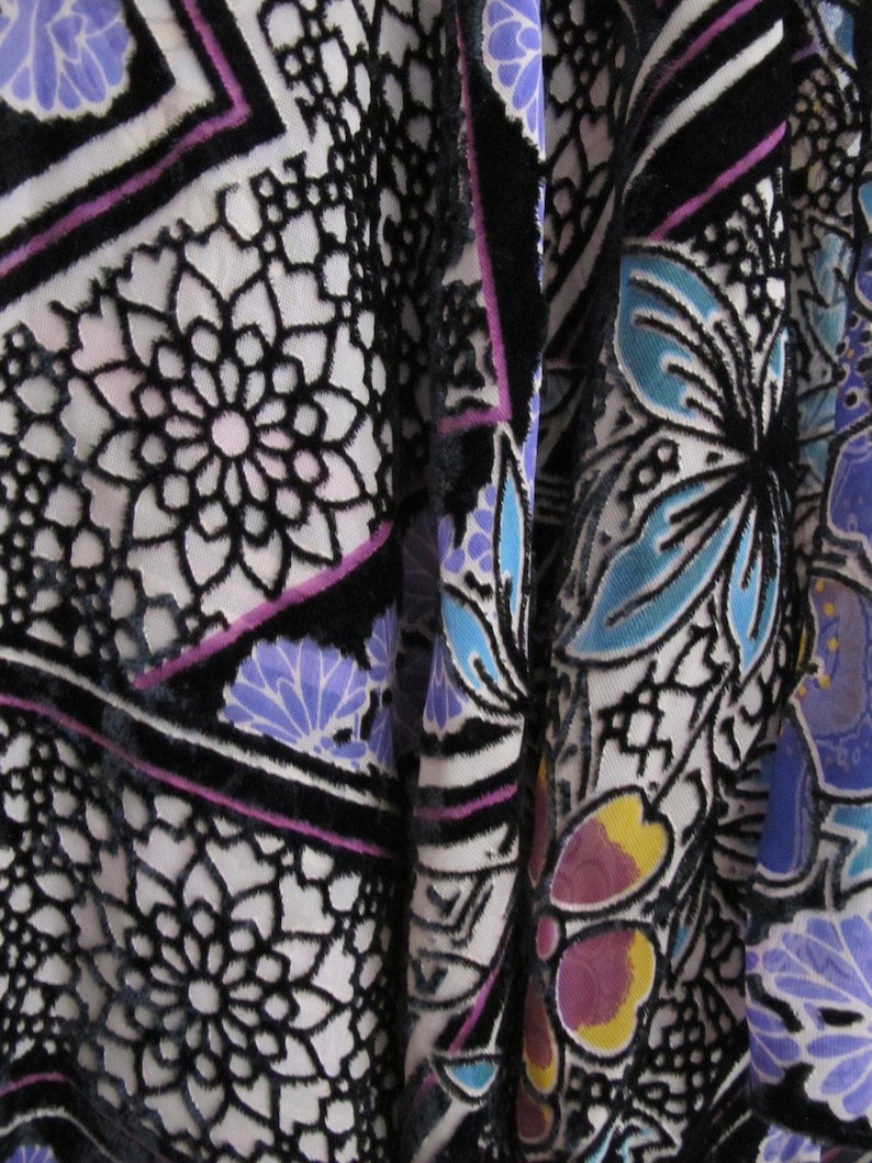 Anthropologie Burn Out Kimono Duster Boho Colorful Casually Elegant image 7