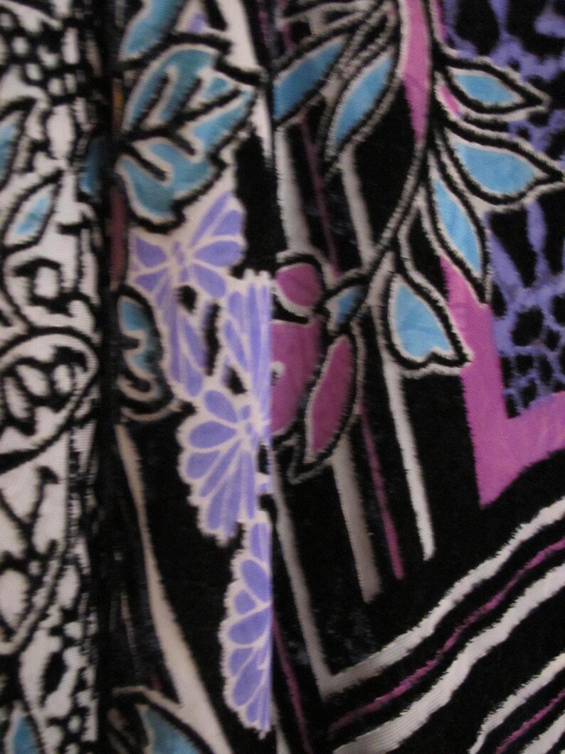 Anthropologie Burn Out Kimono Duster Boho Colorful Casually Elegant image 8