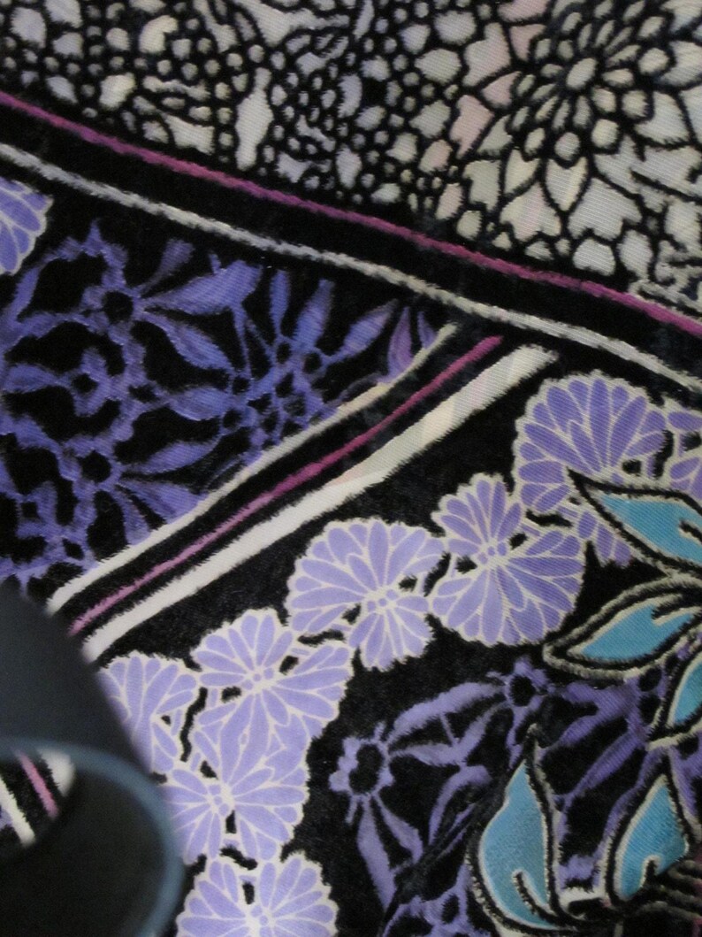 Anthropologie Burn Out Kimono Duster Boho Colorful Casually Elegant image 10