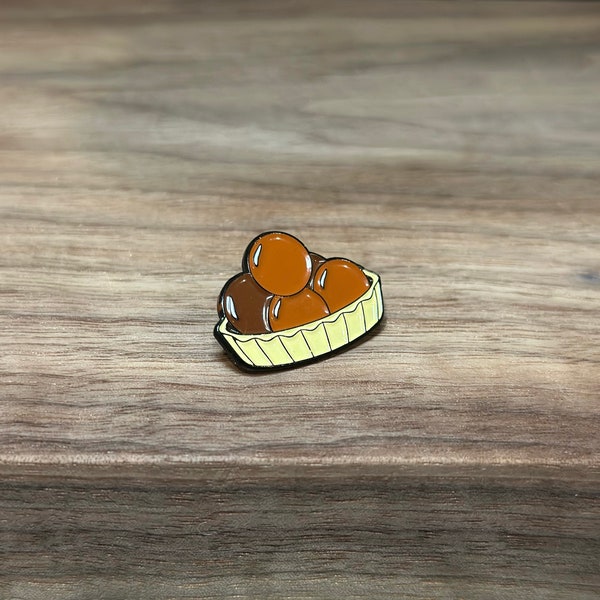 Gulab Jamun Enamel Pin