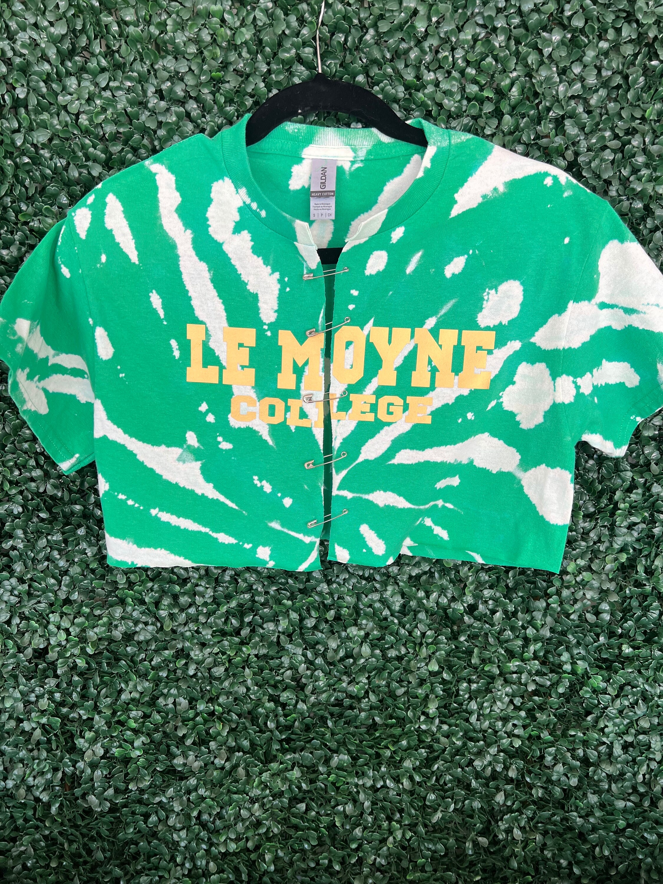 Custom College Cropped Safety Pin Tshirt for Any School / Etsy