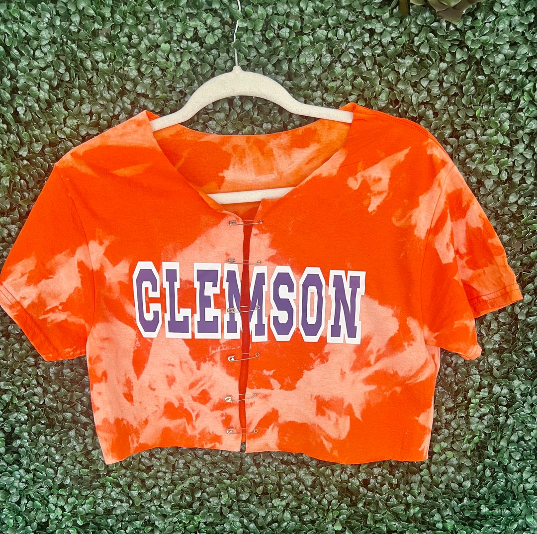 Custom College Cropped Safety Pin Tshirt for Any School / Etsy