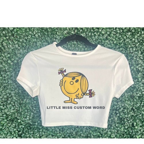 Custom College Game Day Tailgate top / Little Miss Crop baby tee