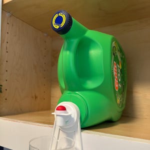 Laundry Detergent Cup Holder | Laundry Soap Drip Catcher | Laundry Dispenser for Liquid Detergent | Custom Colors | 3D Printed