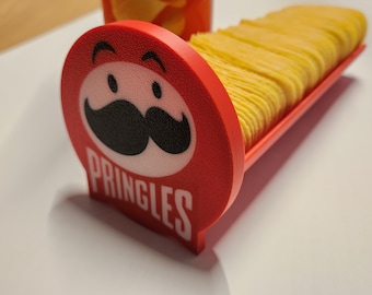 Pringles-blad en deksel | Gemakkelijk toegankelijke uitschuifbare lade met ingebouwd afsluitdeksel | Versheidsdeksel | Dienblad frites | Pringles-dispenser