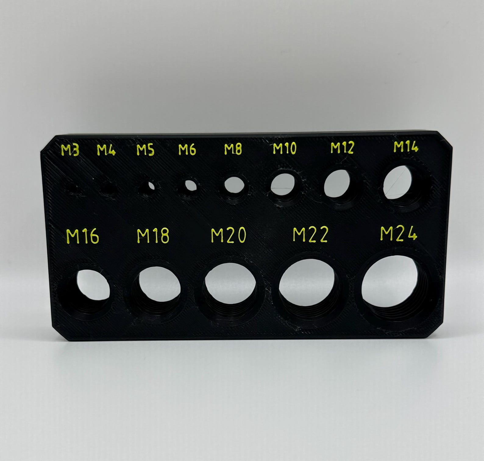 Metric Thread Test Block | Thread Determination Tool | Accurate Thread ...