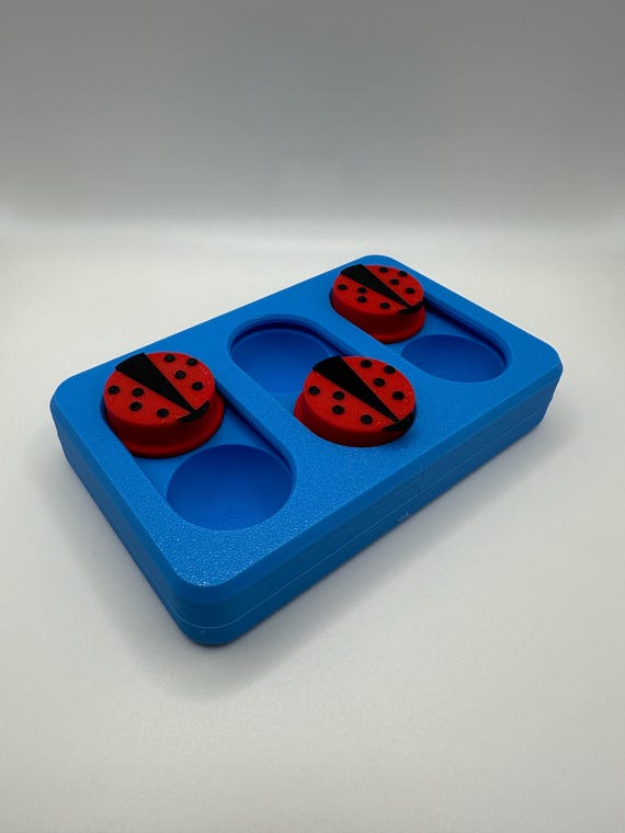 Cat Treat Puzzle Toy | Interactive Cat Toy | Sliding Dispenser | Indoor Cats | Promotes Slow Eating | Safe for Pets | 3D Printed