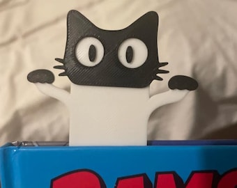 Bladwijzer katten | Set van 3 | Kattenliefhebbers | Creatief cadeau | Boekenliefhebbers | Meerdere kleuren | 3D-geprint