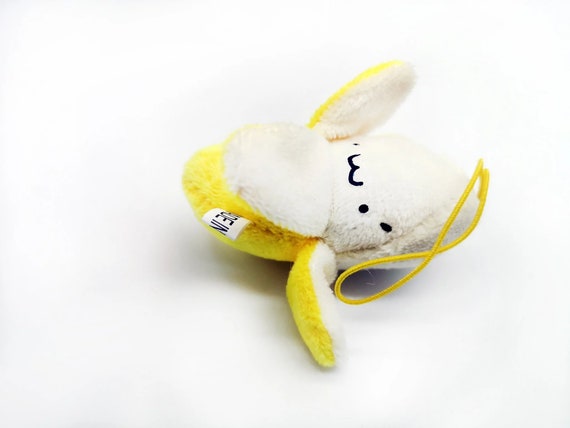 Banana Plushie: Emoji Banana Stuffed Kawaii Plush Toy • Cute