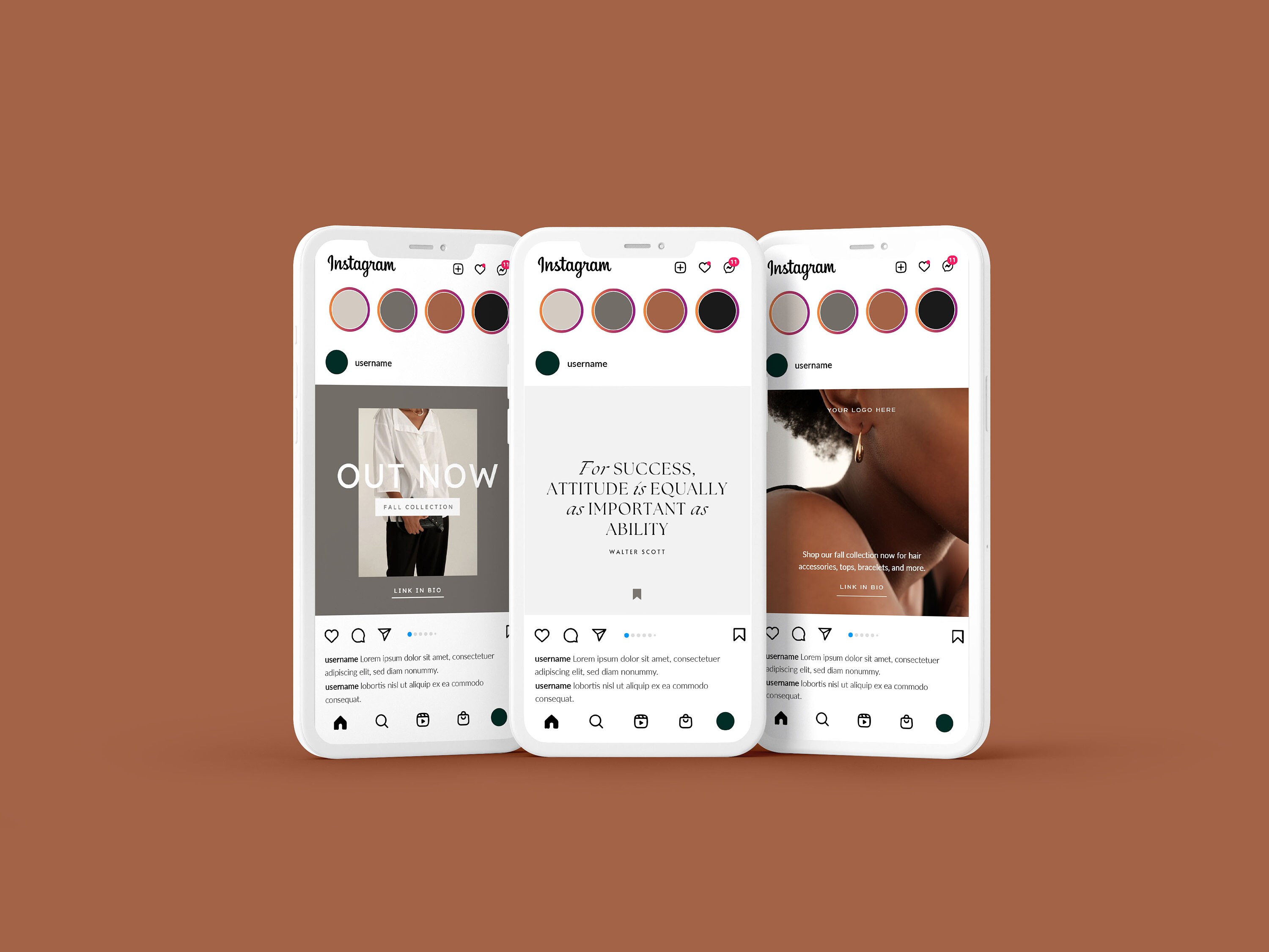 50+ Social Media Canva Templates | Luxe & Minimal Canva Social and ...