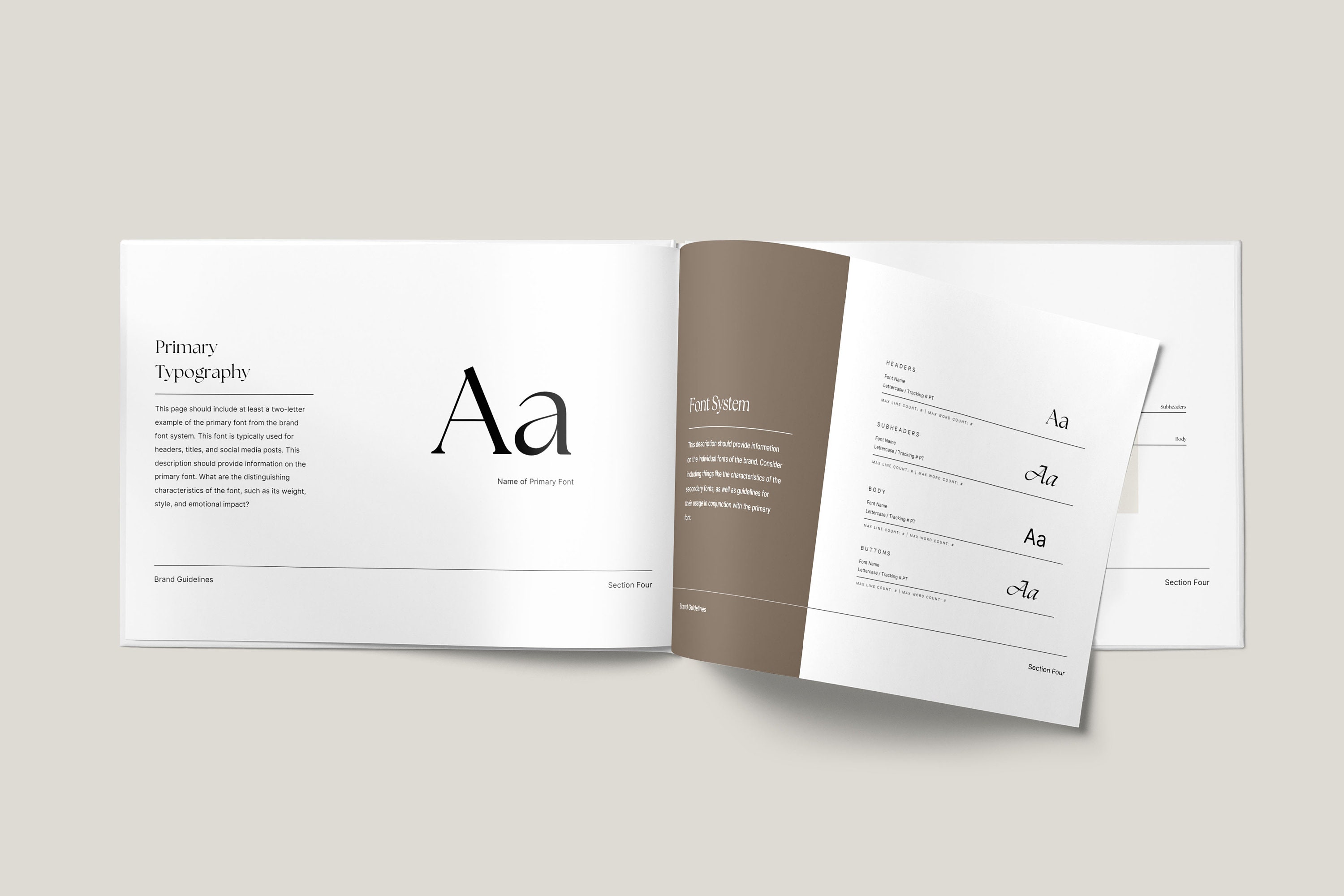 Brand Guidelines Canva Template 32 Pages Video Walk-through Elevated ...