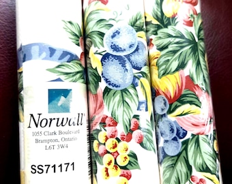 Wall Paper Border, Retro, Fruit Bunch design, Vintage