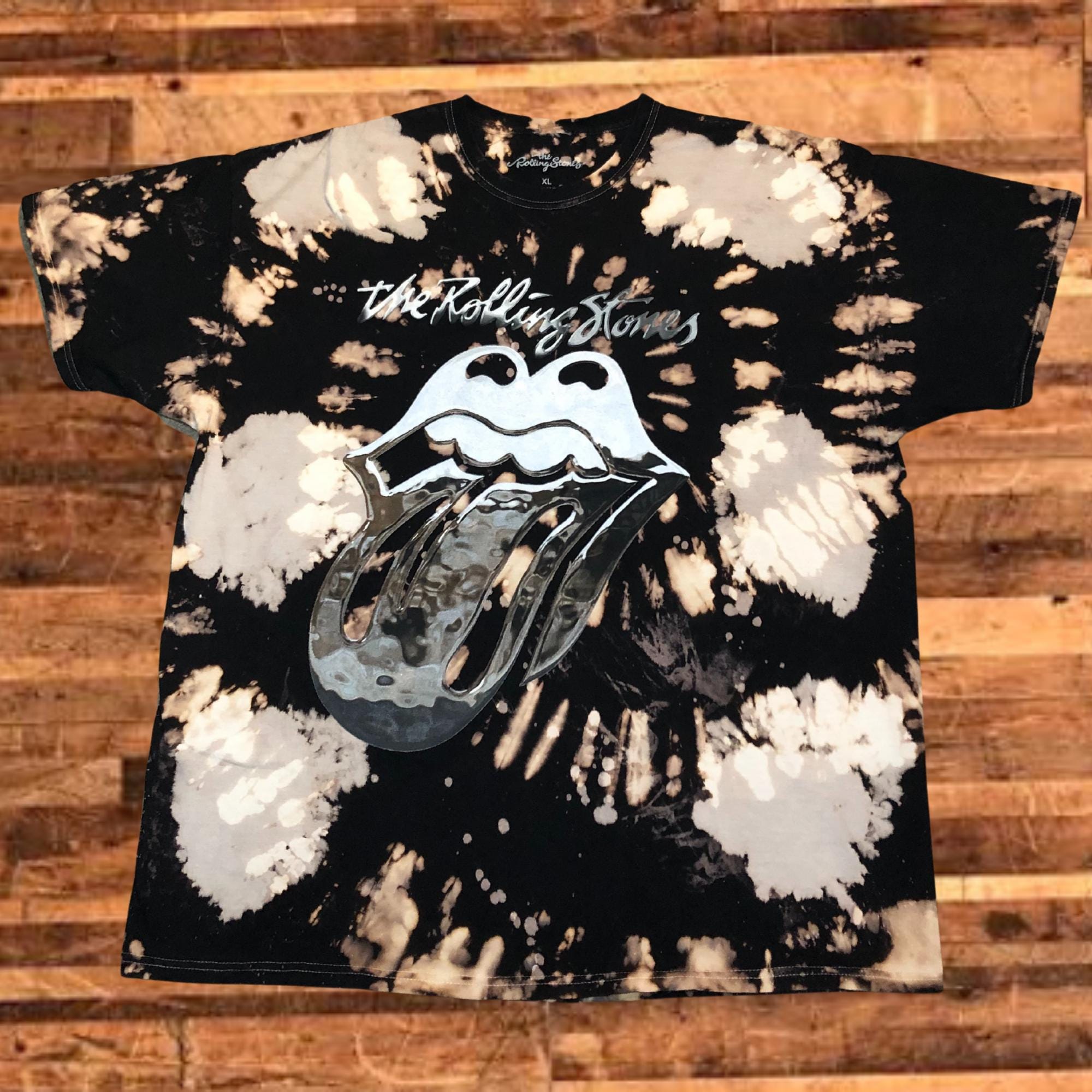 Rolling stones shirt tie dye - Etsy 日本
