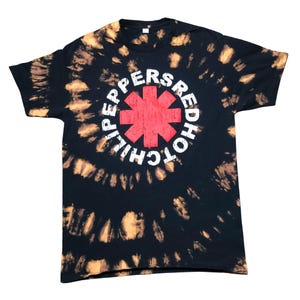 Red hot chili peppers shirt tie dye - Etsy 日本