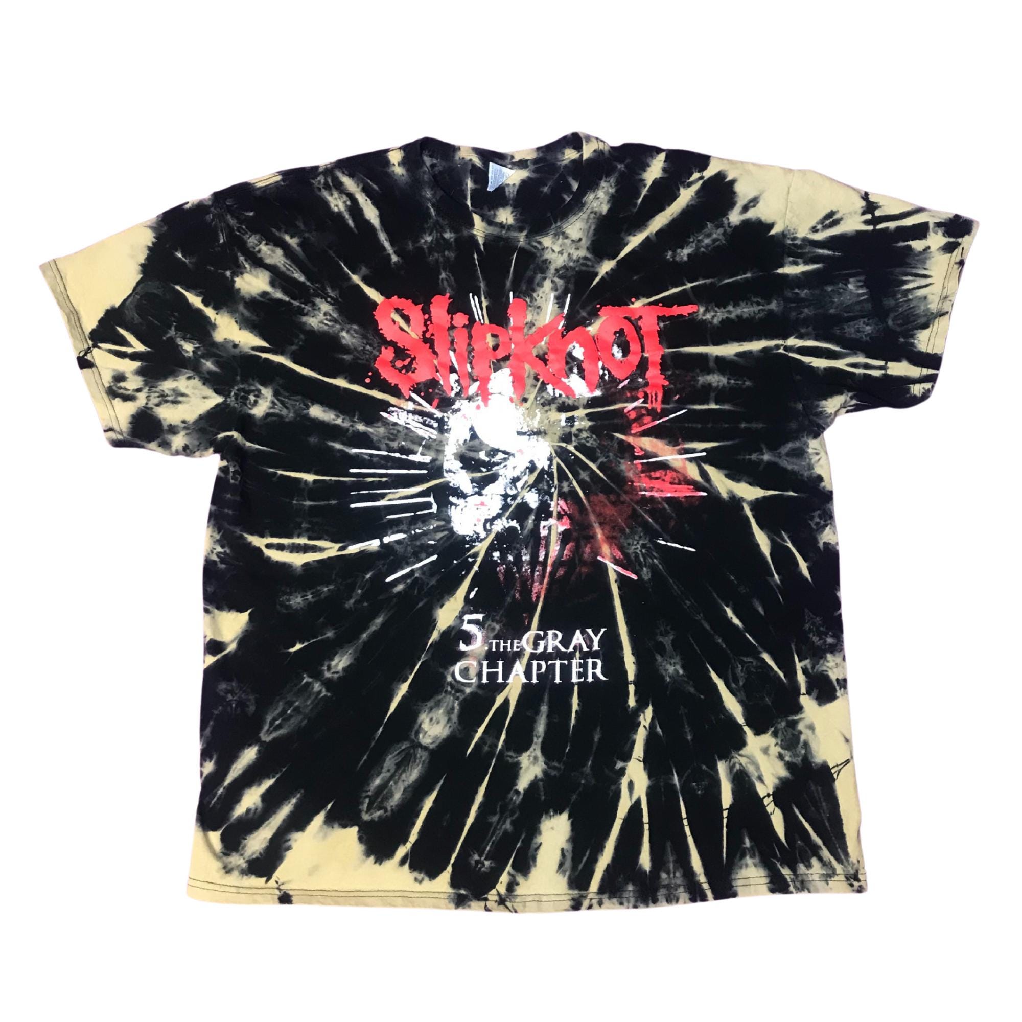 slipknot tie dye shirt