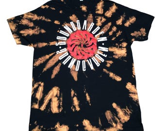 NEW Custom Soundgarden Reverse-Dye T-Shirt - Three Spiral Designs - Unisex Adult Sizes - Officially Licensed