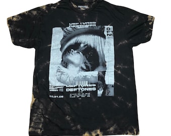 NEW Custom Deftones - Saturday Night Wrist - Super Soft 100% Cotton - Bleach-Dye T-Shirt Adult Sizes - Officially Licensed