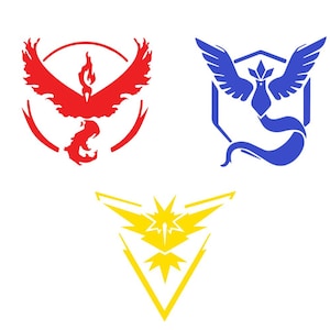Go Team Valor, Mystic or Instinct Decal