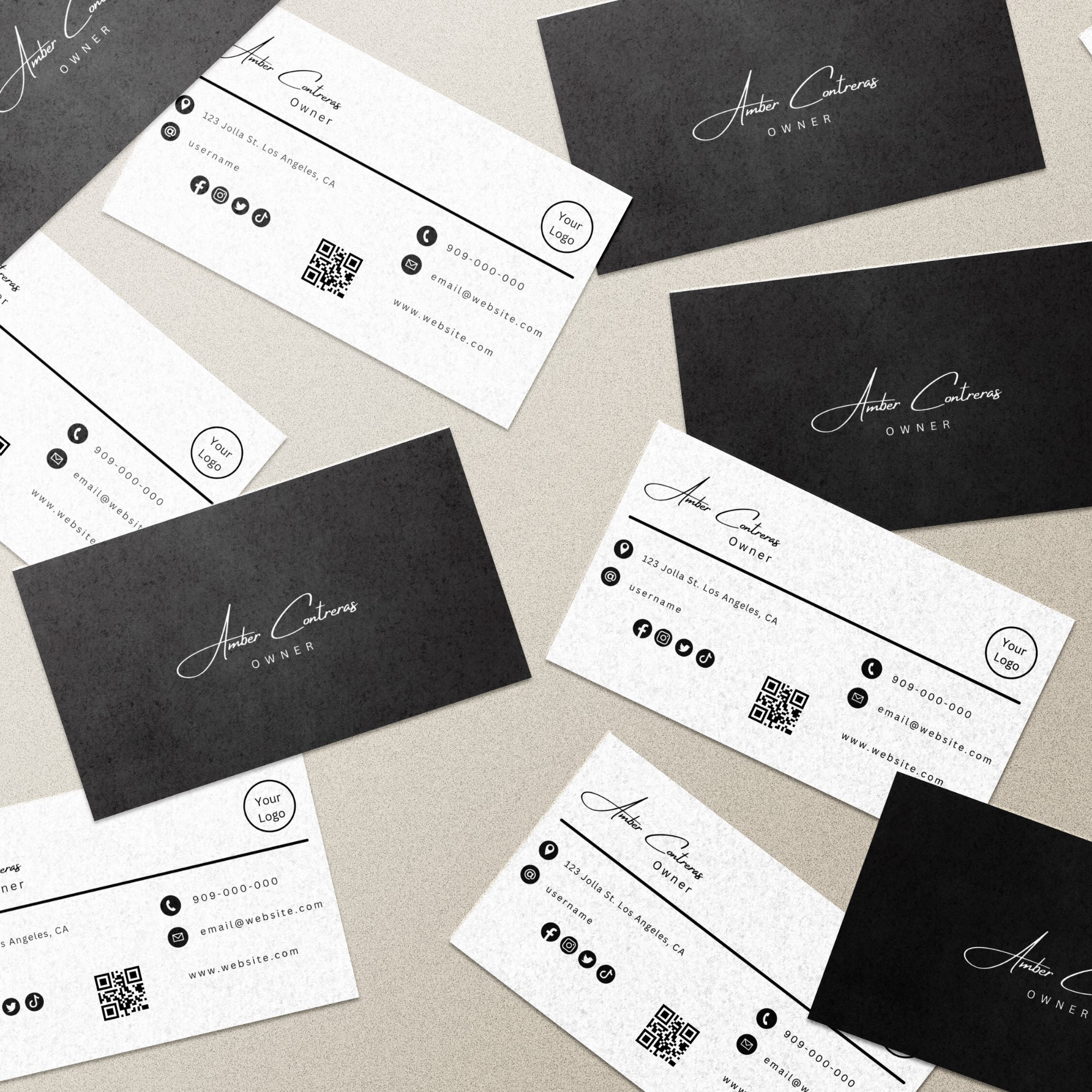 Digital Business Card Qr Code at Margie Barker blog