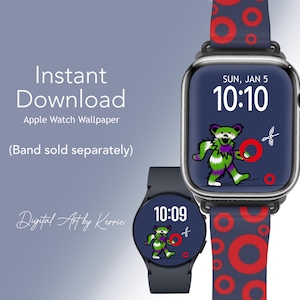 Grateful Dead, Goose the band, Phish Donut Apple Wallpaper, Phish Donut Apple Watch Face, Samsung Galaxy Watch