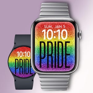 Quadrante Pride per Apple Watch - Sfondo LGBT per Apple Watch - Quadrante Pride per Galaxy Watch