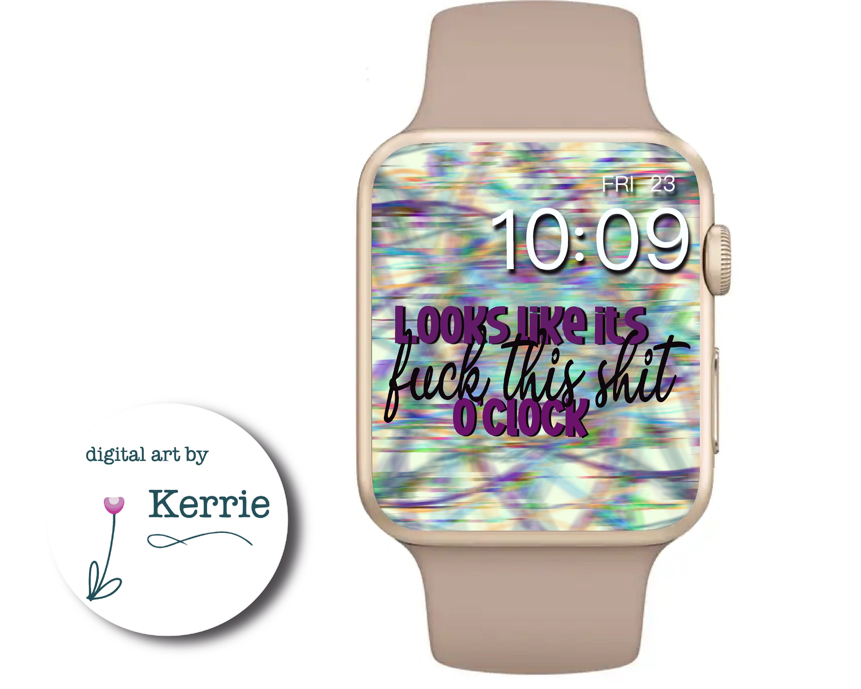 Funny Watch Face Funny Apple Watch Wallpaper Etsy