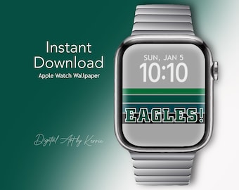 Philadelphia Eagles Inspired  Apple Watch Face, Philadelphia Apple Watch Wallpaper
