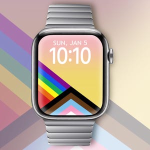 Quadrante Pride per Apple Watch - Sfondo LGBT per Apple Watch - Gay Pride