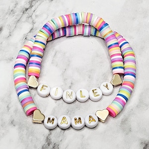 Matching bracelet gold kid bracelet birthday bracelet gift for mother daughter matching bracelet mini me gift Mommy and Me bracelets