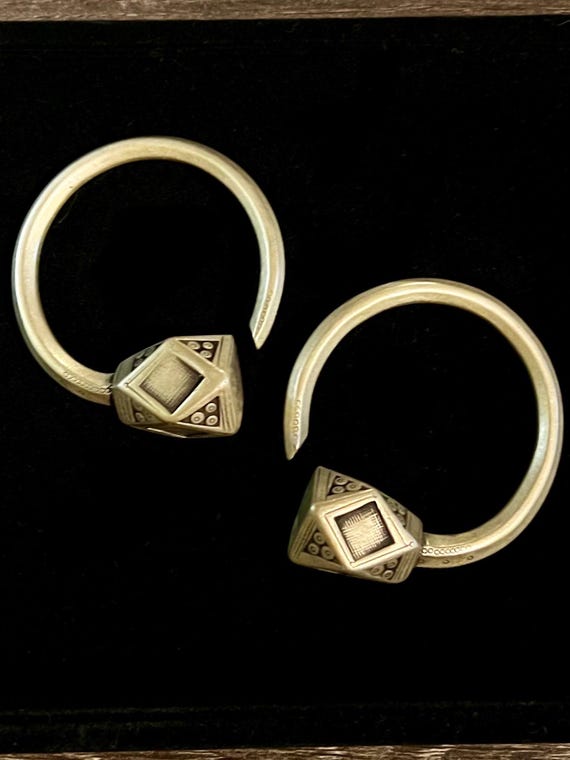 Antique Tuareg Hoops