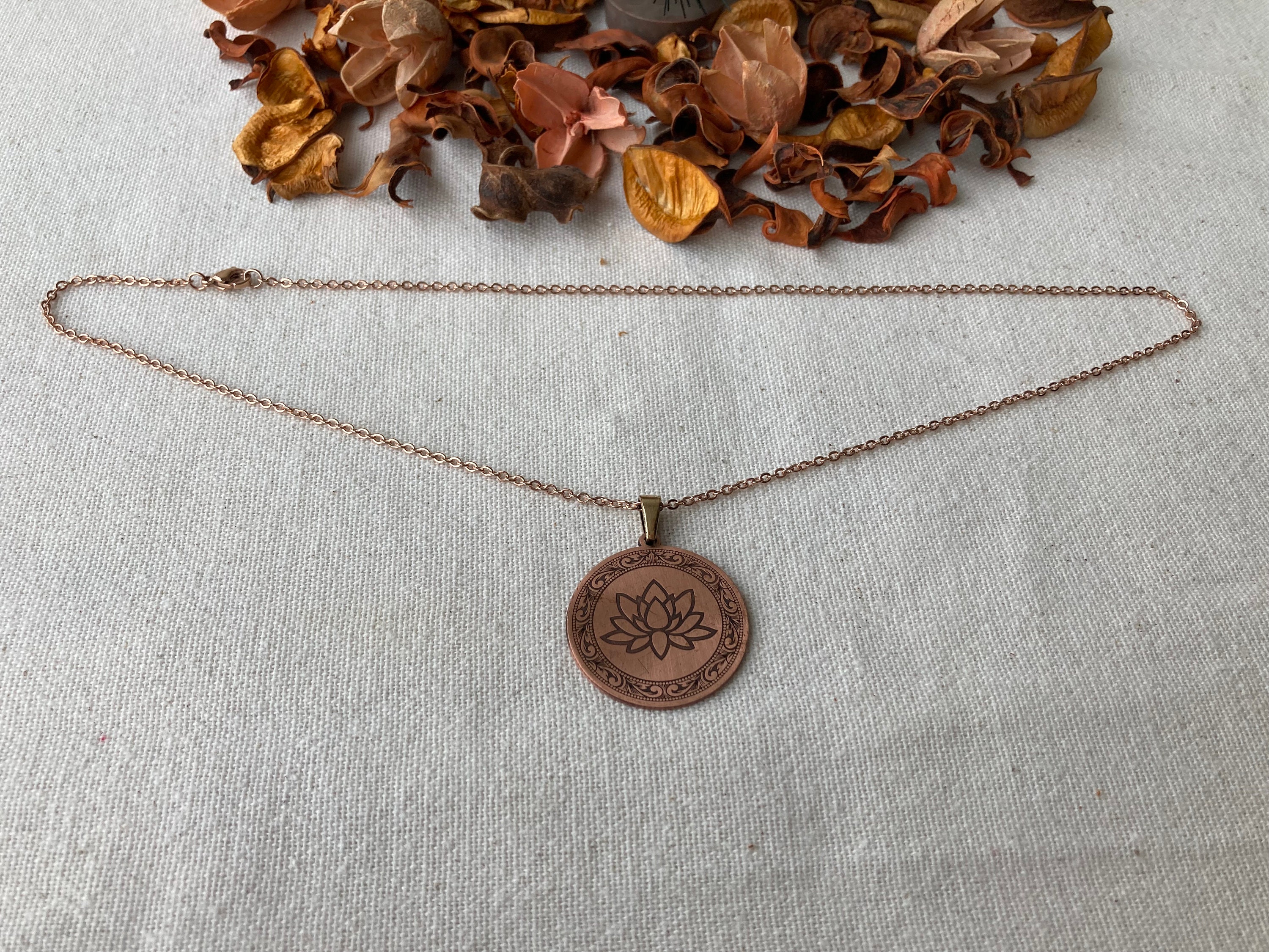 Copper Unique Necklace Jewellery Gift Pure Arthritis Copper - Etsy