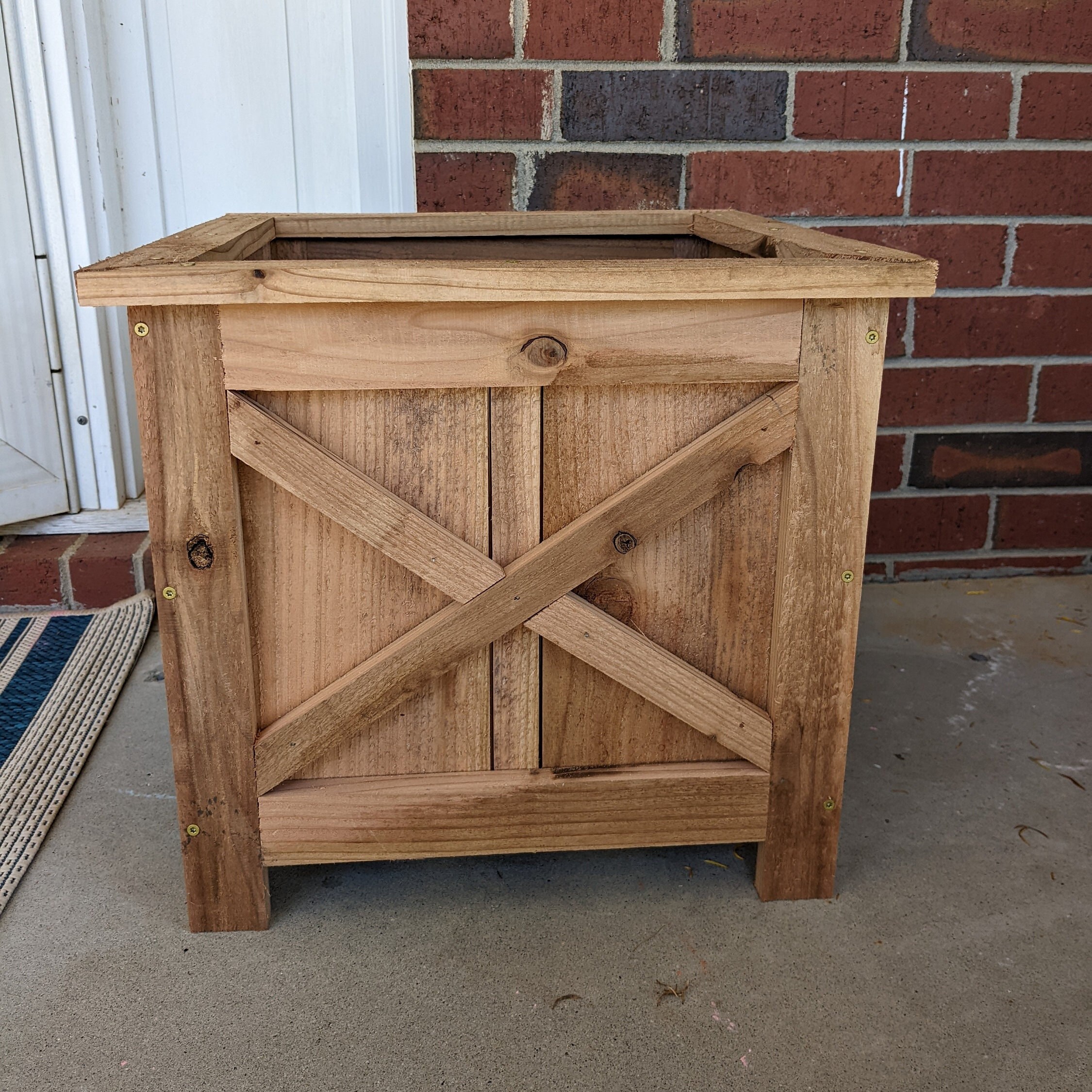 Custom Cedar Planter Boxes Farmhouse Planter Etsy